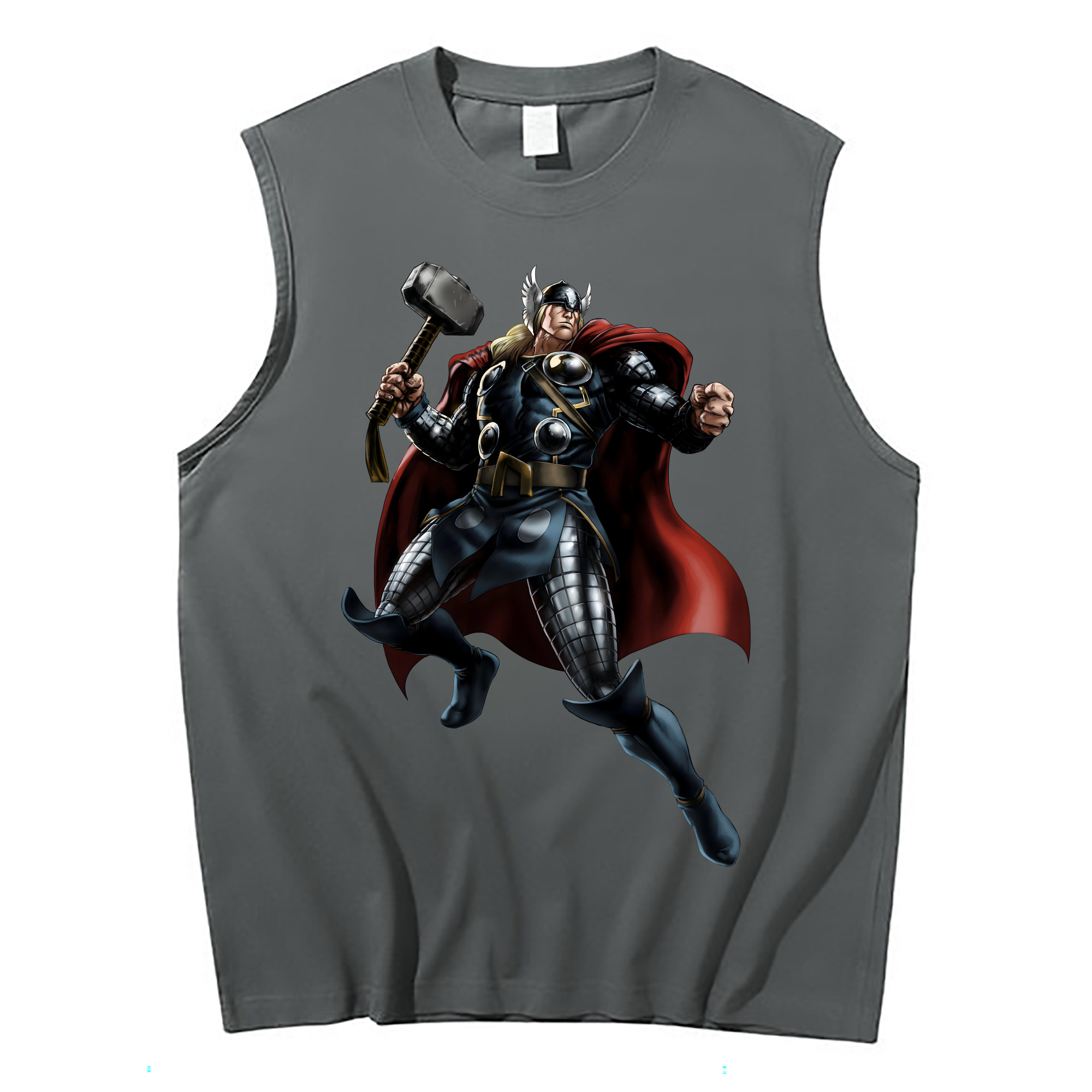 （画像用） アベンジャーズ The Avengers コットン100％タンクトップ（フロントプリント）